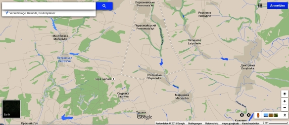 Karte Saurivka Stepanivka Dmytrivka